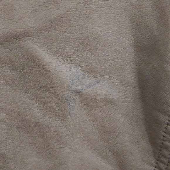 Men's Tan Leather Jacket - Picture 11 of 11